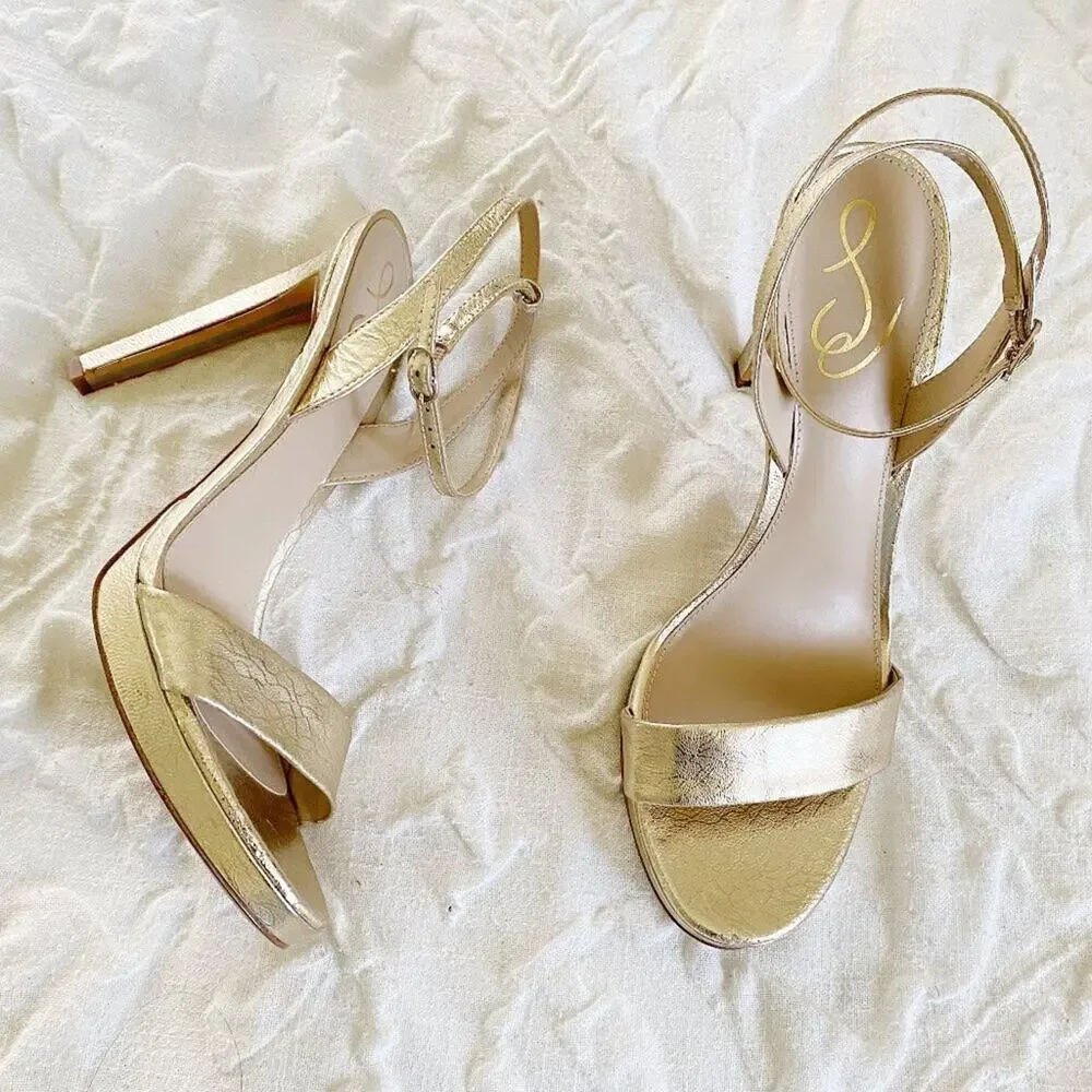 Sam Edelman Jade Ankle Strap Heels Size 11 New $140